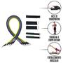 Imagem de Kit Extensores Move Com 5 Niveis De Resistencia Km11 Preto