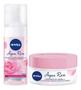 Imagem de Kit Facial Nivea Aqua Rose Mousse De Limpeza + Hidratante