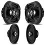 Imagem de Kit Facil Bravox Alto Falante 6x9" e 6" 380W RMS 4 Ohms Linha Black Triaxial e Quadriaxial