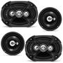 Imagem de Kit Facil Bravox Alto Falante 6x9" e 6" 380W RMS 4 Ohms Linha Black Triaxial e Quadriaxial