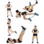 Imagem de Kit Faixa Elástica Band Extensor 5 Níveis Resistance Belt