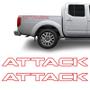 Imagem de Kit Faixa Frontier Attack Modelo Original Adesivo Vermelho