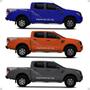 Imagem de Kit Faixa Nova Ford Ranger 2013/2019 Adesivo Lateral Cinza