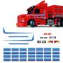 Imagem de Kit Faixas Miniatura 1/32 Adesivo Scania 113 Sem Resina