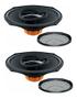 Imagem de Kit Falante Original Hertz Triaxial 6x9 Dcx690 180rms Som