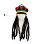 Imagem de Kit Fantasia 2 Peças de Bob Reggae com Touca Temática com Dreads para Festas e Eventos Temáticos