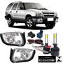 Imagem de Kit farol aux chevrolet s10 2001 ate 2011 vidro e super led