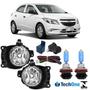 Imagem de Kit Farol Auxiliar CHEVROLET ONIX 2013 a 2016 e Super Branca