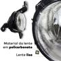 Imagem de Kit Farol Auxiliar de Milha Com Grade Onix 2020 2021 2022 2023