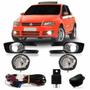 Imagem de Kit Farol Auxiliar De Neblina Fiat Stilo 2008 2009 2010