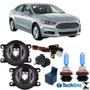 Imagem de Kit Farol Auxiliar FORD FUSION 2013 a 2016 e Super Branca