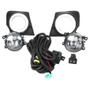 Imagem de Kit farol auxiliar l200 triton 2017 com moldura cromada