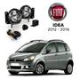 Imagem de Kit Farol Auxiliar Milha Fiat Idea 2012 2013 2014 2015 2016 Botao Tic Tac