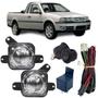 Imagem de Kit Farol Auxiliar SAVEIRO 1999 2000 2001 2002 VIDRO