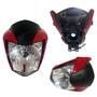 Imagem de Kit Farol Completo Aranha Honda Cg Titan 160 2022 A 2024 Todas Cores Com Bloco