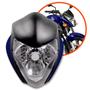 Imagem de Kit farol completo com carenagem honda cb 300r 2009-2015 - roxo - melc