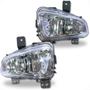 Imagem de Kit farol de milha auxiliar fiat strada freedom 2020 a 2025 botao modelo original com desemb