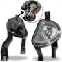 Imagem de Kit farol de milha chevrolet gm corsa pick up 2000 a 2002 e classic de 2003 a 2010 botao mod. orig.