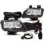 Imagem de Kit Farol de Milha Fiat Toro e Pulse 2021 2022 2023 Full LED Botão Modelo Original Touch