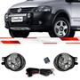 Imagem de KIT FAROL DE MILHA GOL G4 PARATI SAVEIRO POLO FOX SPACEFOX CROSSFOX 2003 Até 2009 COM SOQUET - ORGUS
