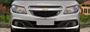 Imagem de Kit Farol de Milha Neblina Chevrolet Novo Prisma / Onix LT / LTZ 2013 á 2015  Interruptor Mod. Original + Friso Cromo