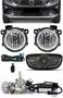 Imagem de Kit Farol de Milha Neblina Fiat Argo e Cronos 2018 2019 2020 2021 2022 - Botão Painel + Kit Lâmpada Super LED 6000K