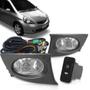 Imagem de Kit Farol De Milha Neblina Honda Fit 2006 até 2008 Botão Modelo Original