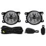 Imagem de Kit Farol de Milha Neblina Jeep Renegade - Interruptor Alternativo + Kit Lâmpada Super LED Headlight H11 6000K 12V e 24V 32W 2200LM