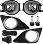 Imagem de Kit Farol de Milha Neblina Toyota Corolla 2009 2010 2011 Botão Painel