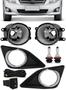 Imagem de Kit Farol de Milha Neblina Toyota Corolla 2009 2010 2011 Botão Painel