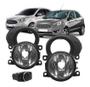 Imagem de Kit Farol de Milha New Ka 20142022 Com Botão Mod. Original Com Moldura TG 0203011 Tiger Auto