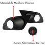 Imagem de Kit Farol de Milha para Ford KA 2012 e 2013 com Moldura e Botão Alternativo Tic Tac 2 Pinos Suits - STS448FD