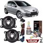 Imagem de KIT Farol de Milha Peugeot 307 2007 ate 2014 e Super Led 2D