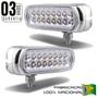 Imagem de Kit Farol de Milha Strobo Safety Car 16 LEDs 8 Efeitos 12V 3,2W Luz Amarela Autopoli