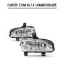 Imagem de Kit Farol De Milhas Strada 2020 Material de Lente Acrílico Endurance Botão Modelo Original Suits - STS132FT