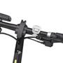 Imagem de Kit Farol Lanterna Silicone 2 Leds BI049 BI050 Bike Bicicleta Dianteiro Traseiro Ajuste Intensidade
