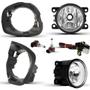 Imagem de Kit Farol Milha Clio 2013 2014 15 16 17 18 19 2020 + Suporte