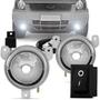 Imagem de Kit Farol Milha Ecosport 2003 2004 2005 2006 2007 Ranger 2005 2006 2007 2008 2009 Auxiliar Neblina