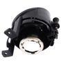 Imagem de Kit Faról Milha Gol G7 Com Grade Preta Int Original  Cromado SL-262410 - Shocklight