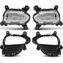 Imagem de Kit Farol Milha Hyundai Creta 2017 2018 2019 Auxiliar Neblina Botão Modelo Original