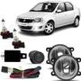 Imagem de Kit Farol Milha Renault Logan 2007 2008 2009 2010 2011