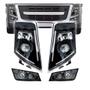 Imagem de Kit Farol Principal Auxiliar Volvo FM FH 13 Masc Negra Black