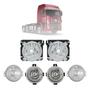 Imagem de Kit Farol VW Constellation com Pisca e Farol de Milha Liso IAM Completo 2006 2007 2008 / 2022