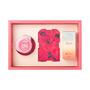 Imagem de Kit FBoca Rosa Colônia Brésil Perfume Feminino Hidratante Corporal E Nécessaire Presente - Loccitane