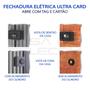 Imagem de Kit fechadura eletronica agl ultra card preta + 10 tag extras