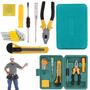 Imagem de Kit Ferramentas Maleta Completa Jogo Chave Profissional 12pc - Sharden