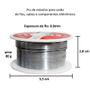 Imagem de Kit Ferro De Solda 40w 127v Profissional Soldador + Estanho