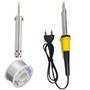 Imagem de Kit Ferro De Solda Soldar Soldador 220v 40w ou 60w Com Rolo de Estanho Ferramenta