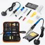 Imagem de Kit Ferro Solda + Tubete Estanho Com Resina E Sugador Solda 60w 220v