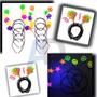 Imagem de Kit festa 130pçs* 20 Óculos, 20 Tiaras, 20 Gravata, 20 Marabus 75cm, 50 Pulseira Neon led,Balada, aniversário de 15 anos